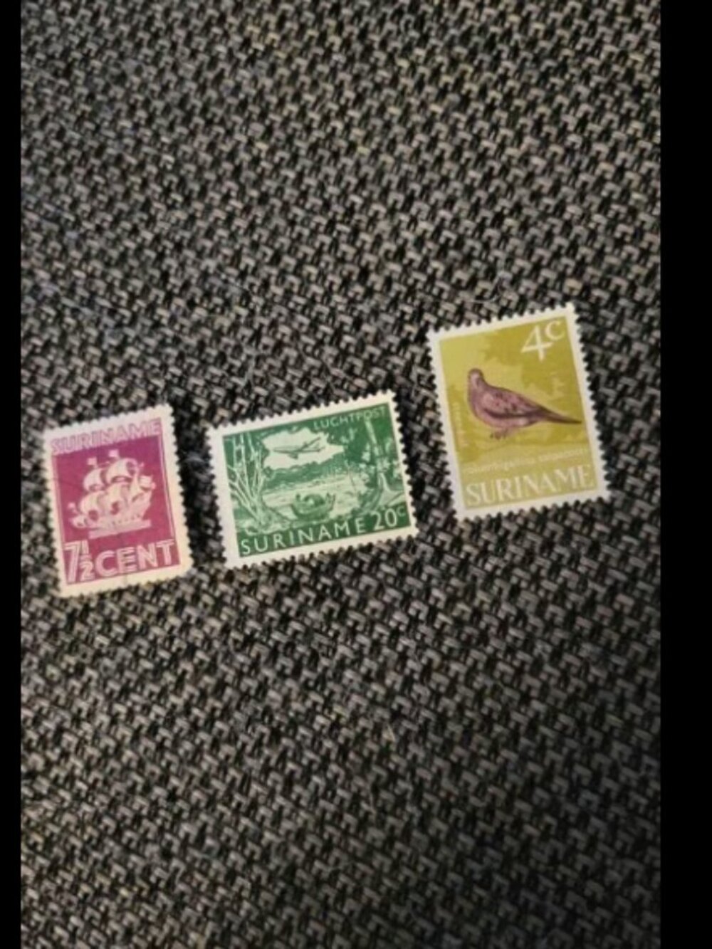 Suriname stamp lot